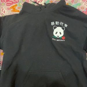 Riot Society Panda Hoodie Size small